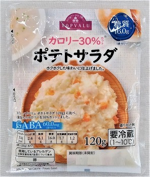 トップバリュ カロリー３０ カット ポテトサラダｇａｂａ １２０ｇ イオン新さっぽろ店 ネットで楽宅便