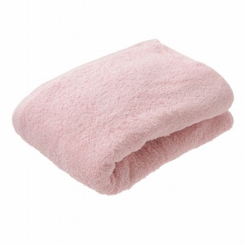 トップバリュ　ＨＯＭＥ　ＣＯＯＲＤＹ　毛羽が落ちにくいバスタオル　しっかり　ピンク