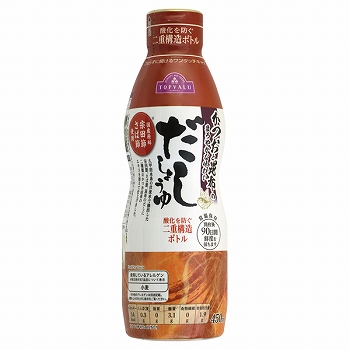 トップバリュ かつおと昆布のだし醤油 ４５０ｍｌ イオン帯広店 ネットで楽宅便