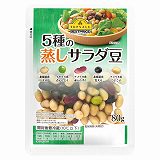 トップバリュ　ベストプライス　５種の蒸しサラダ豆　８０ｇ