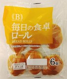 ベーカーズアンドベーカリー　毎日の食卓ロール　６個入