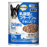 【火曜対象】ＴＶ　ベストプライス　乳酸菌とコラーゲン配合　ドッグチキン＆ビーフ　高齢犬用　３７５ｇ