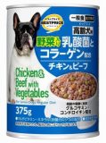 【火曜対象】トップバリュ　乳酸菌とコラーゲン配合ドッグフードチキン＆ビーフ野菜入り　高齢犬　３７５ｇ