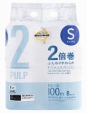 トップバリュ　ベストプライス　ふんわりやわらか　トイレットペーパー　シングル　１００ｍ×８個入
