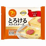 トップバリュ　ベストプライス　とろけるスライスチーズ　１２６ｇ（７枚入）