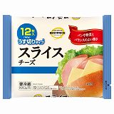 トップバリュ　ベストプライス　スライスチーズ　うす切りタイプ　１８０ｇ（１２枚入）