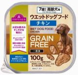 【火曜対象】ＴＶ　ウエットドッグフード　グレインフリー　トレータイプ　チキン　高齢犬用　１００ｇ