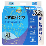 トップバリュ　ベストプライス　うす型パンツ　Ｌ－ＬＬ　特大パック　３２枚