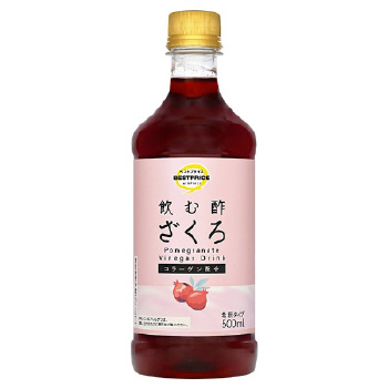 トップバリュ ベストプライス 飲む酢ざくろ 500ml | イオン北海道