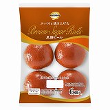 トップバリュ　ベストプライス　黒糖ロール　６個入