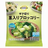 トップバリュ　ザク切り茎入りブロッコリー　３００ｇ