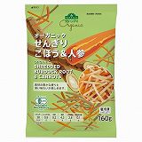 トップバリュ　せんぎりりごぼう＆にんじん　１６０ｇ