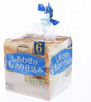 トップバリュ　ベストプライス　しあわせのもっちり仕込み食パ...