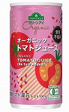 トップバリュ　グリーンアイ　オーガニック　トマトジュース　食塩不使用　１９０ｇ