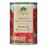 トップバリュ　グリーンアイ　オーガニック　カットトマト　４００ｇ