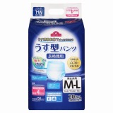 トップバリュ　うす型パンツ　長時間　男女共用　ＭーＬサイズ　２０枚