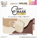 伊藤忠リーテイルリンク　Ｅ－ｌｉｎｅＭＡＳＫ　ｓｋｉｎ＋ライトベージュ×キャラメルブラウン　３０枚入