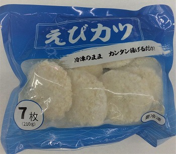 ケイツーフーズ えびカツフライ（冷凍） 7枚（210g） | イオン