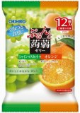オリヒロプランデュ　ぷるんと蒟蒻ゼリー　シャインマスカット＋オレンジ　１２個入