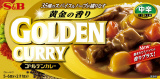 ＳＢ食品　ゴールデンカレー　中辛　１９８ｇ
