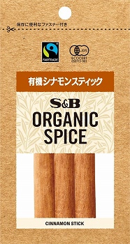 エスビー食品 ORGANIC SPICE 袋入り 有機シナモン