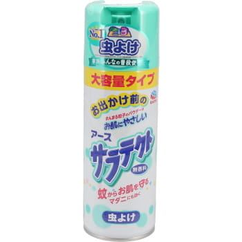 アース製薬 おでかけ前のサラテクト 虫よけスプレー 大容量 無香料 ４００ｍｌ イオン新さっぽろ店 ネットで楽宅便