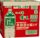 伊藤園　おーいお茶濃い茶　２０００ｍｌ×６本　ケース