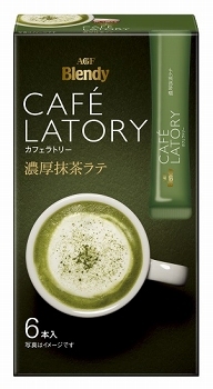 ａｇｆ ブレンディ カフェラトリースティック 濃厚抹茶ラテ １３ｇ ６本 ネット楽宅便センター ネットで楽宅便