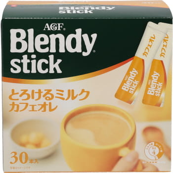ａｇｆ ブレンディ スティックコーヒー とろけるミルク １０ｇ ３０本入 イオン釧路昭和店 ネットで楽宅便