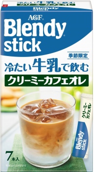 ａｇｆ ブレンディスティック 冷たい牛乳で飲む クリーミーカフェオレ ６ ５ｇ ７本入 イオン帯広店 ネットで楽宅便
