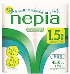 王子ネピア　ネピア　トイレットロール１．５倍巻　ダブル　４５ｍ×８ロール