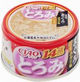 【火曜対象】いなばペット　ＣＩＡＯ　とろみ　１４歳からのささみ・まぐろ　ホタテ味　８０ｇ