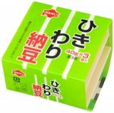 オシキリ食品　ひきわり納豆　４０ｇ×３個入
