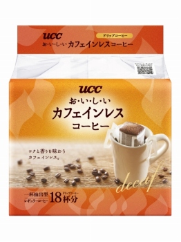 ｕｃｃ おいしいカフェインレスコーヒー ドリップ ７ｇ １８ｐ ネット楽宅便センター ネットで楽宅便