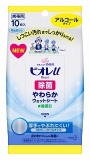 花王　ビオレｕ　除菌やわらかウェットシート　アルコールタイプ　１０枚