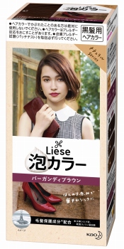 花王 リーゼ 泡カラー 本体 バーガンディブラウン １０８ｍｌ イオン千歳店 ネットで楽宅便