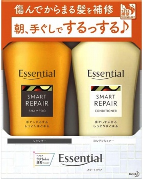 花王 エッセンシャル スマートリペア シャンプー コンディショナーポンプペア ４８０ｍｌ ４８０ｍｌ ネット楽宅便センター ネットで楽宅便
