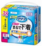 花王　リリーフ　パンツタイプ　まるで下着　２回分　Ｍ　３８枚入