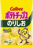 カルビー　ポテトチップス　のりしお　５５ｇ