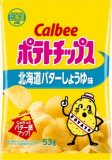 カルビー　ポテトチップス　北海道バターしょうゆ味　５３ｇ