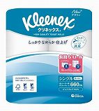 日本製紙クレシア　クリネックス　トイレットロールシングル　１１４ｍｍ×８２．５ｍ　８個入り