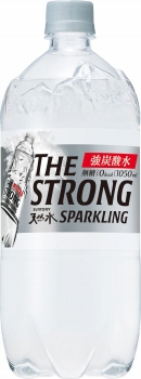 サントリー ｔｈｅｓｔｒｏｎｇ 天然水スパークリング １０５０ｍｌ イオン新さっぽろ店 ネットで楽宅便