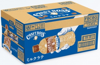 サントリー クラフトボス ミルクラテ 500ml×24本 ケース
