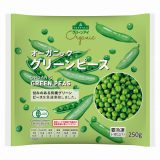 トップバリュ　オーガニックグリーンピース　２５０ｇ