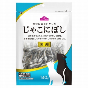 トップバリュ じゃこにぼし 全犬種・全猫種用 １４０ｇ  イオン千歳店 