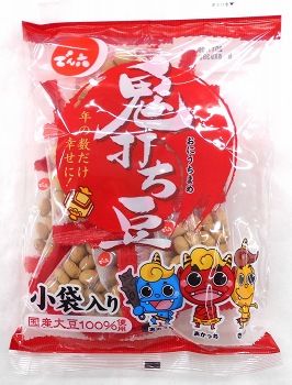でん六 小袋鬼打ち豆 １０５ｇ イオン釧路昭和店 ネットで楽宅便