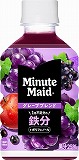 コカ・コーラ　ミニッツメイド　グレープブレンド　鉄分　２８０ｍｌ