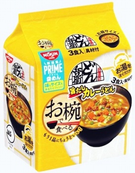 日清食品 お椀で食べるどん兵衛 カレーうどん ３食入 イオン千歳店 ネットで楽宅便