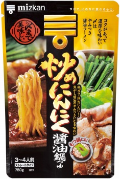 ミツカン 〆まで美味しい 炒めにんにく醤油鍋つゆ ７５０ｇ イオン千歳店 ネットで楽宅便