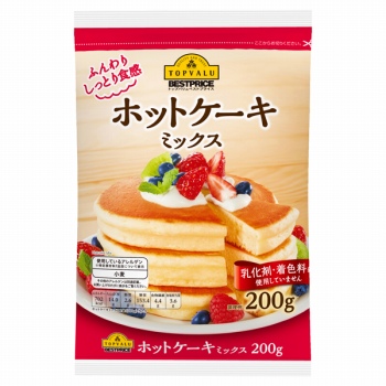 トップバリュ ベストプライス ホットケーキミックス ２００ｇ イオン新さっぽろ店 ネットで楽宅便